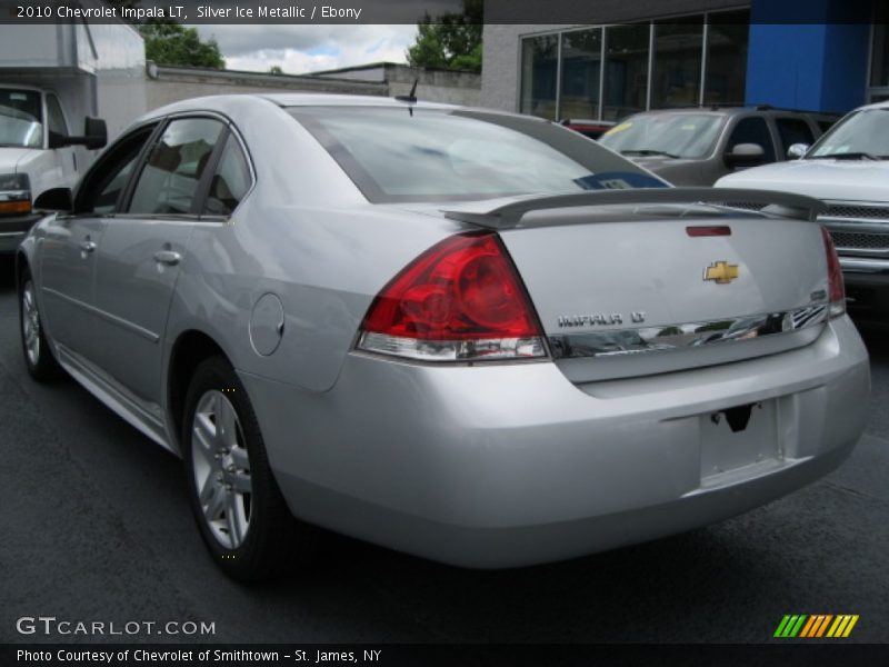 Silver Ice Metallic / Ebony 2010 Chevrolet Impala LT