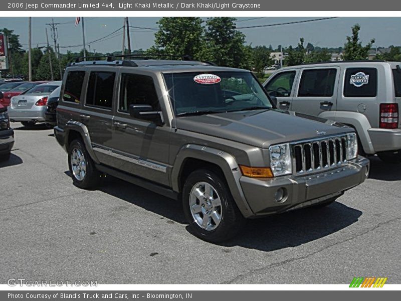 Light Khaki Metallic / Dark Khaki/Light Graystone 2006 Jeep Commander Limited 4x4