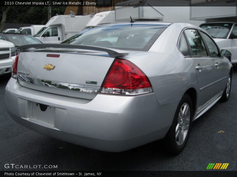Silver Ice Metallic / Ebony 2010 Chevrolet Impala LT