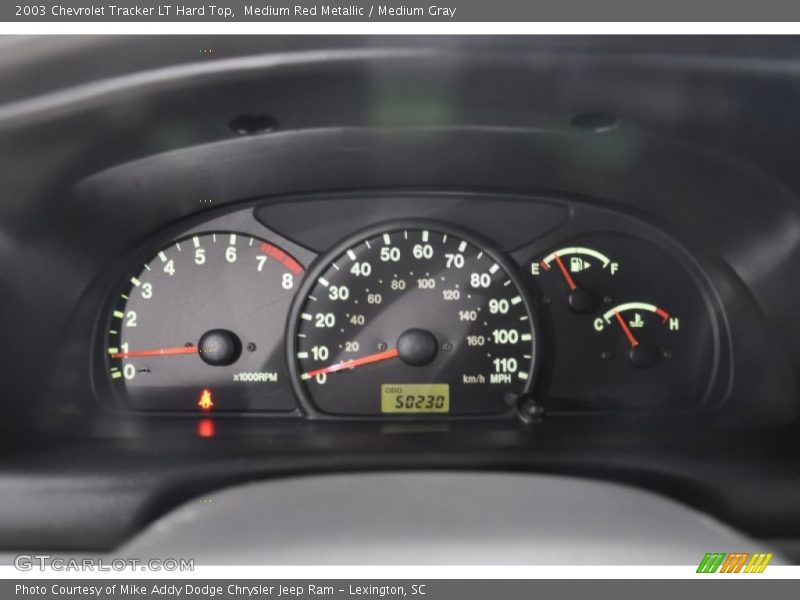  2003 Tracker LT Hard Top LT Hard Top Gauges