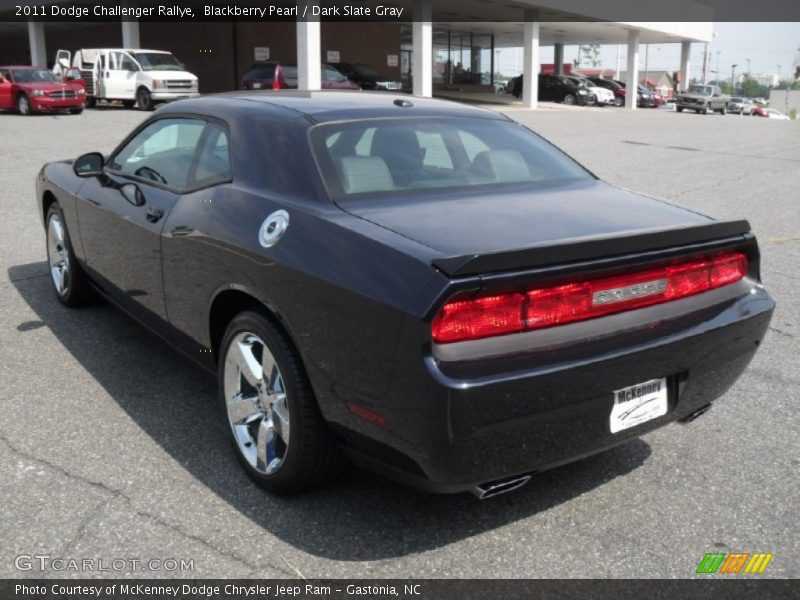 Blackberry Pearl / Dark Slate Gray 2011 Dodge Challenger Rallye
