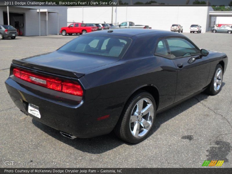 Blackberry Pearl / Dark Slate Gray 2011 Dodge Challenger Rallye