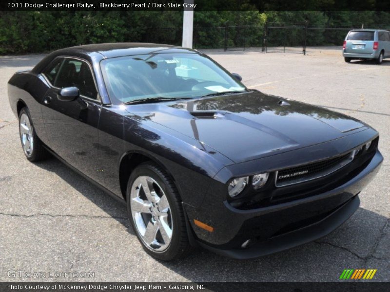 Blackberry Pearl / Dark Slate Gray 2011 Dodge Challenger Rallye