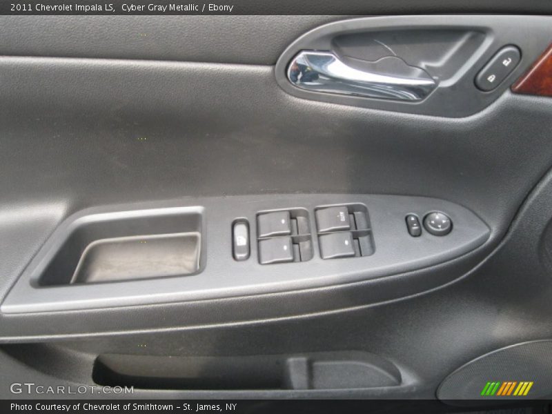 Cyber Gray Metallic / Ebony 2011 Chevrolet Impala LS