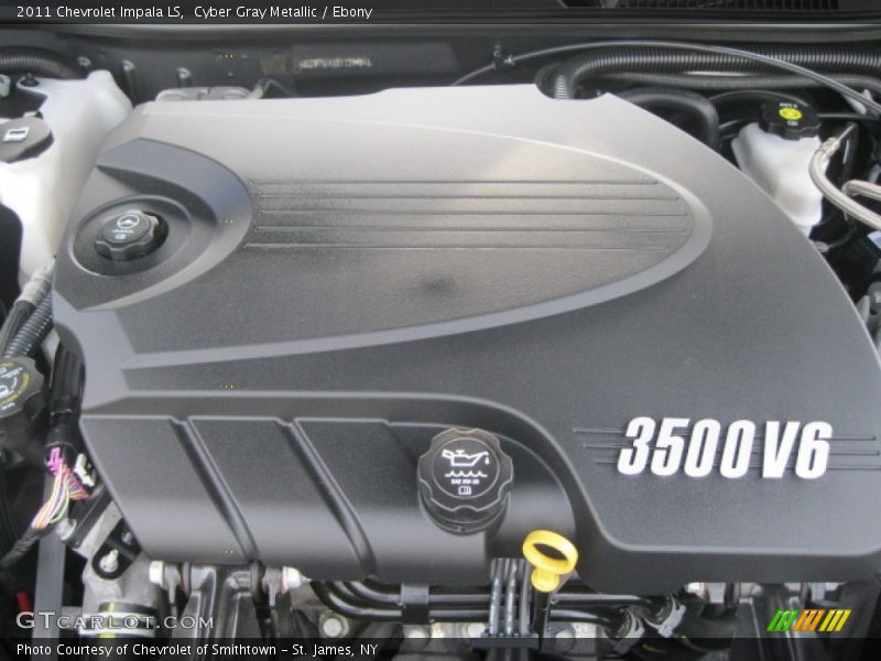 Cyber Gray Metallic / Ebony 2011 Chevrolet Impala LS