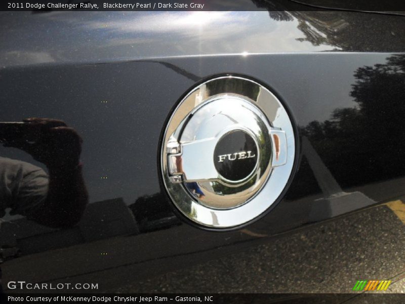 Blackberry Pearl / Dark Slate Gray 2011 Dodge Challenger Rallye