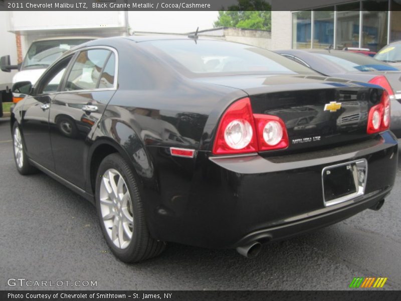 Black Granite Metallic / Cocoa/Cashmere 2011 Chevrolet Malibu LTZ