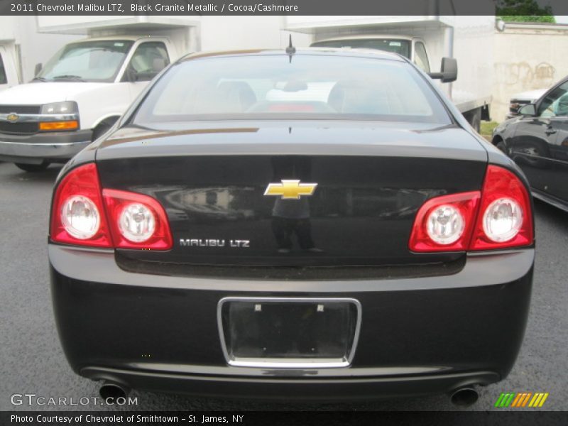 Black Granite Metallic / Cocoa/Cashmere 2011 Chevrolet Malibu LTZ