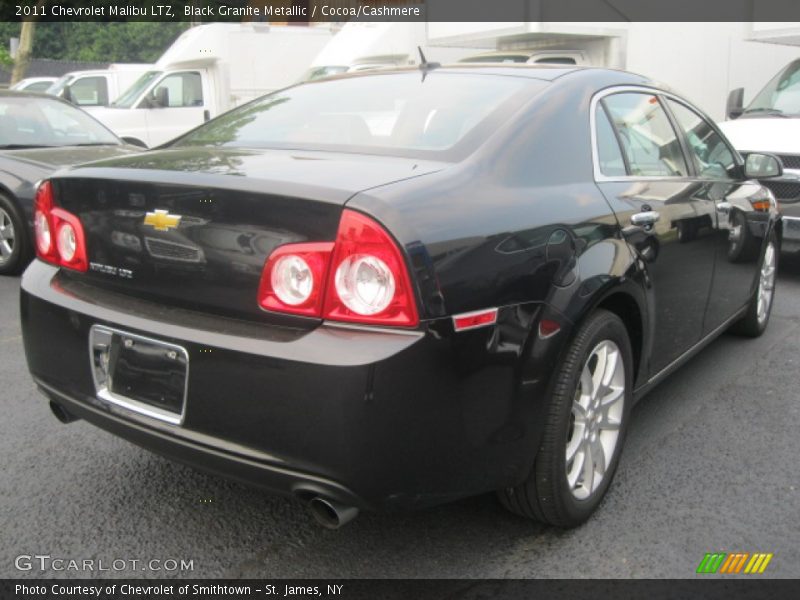 Black Granite Metallic / Cocoa/Cashmere 2011 Chevrolet Malibu LTZ