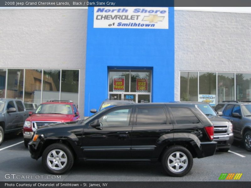 Black / Dark Slate Gray 2008 Jeep Grand Cherokee Laredo