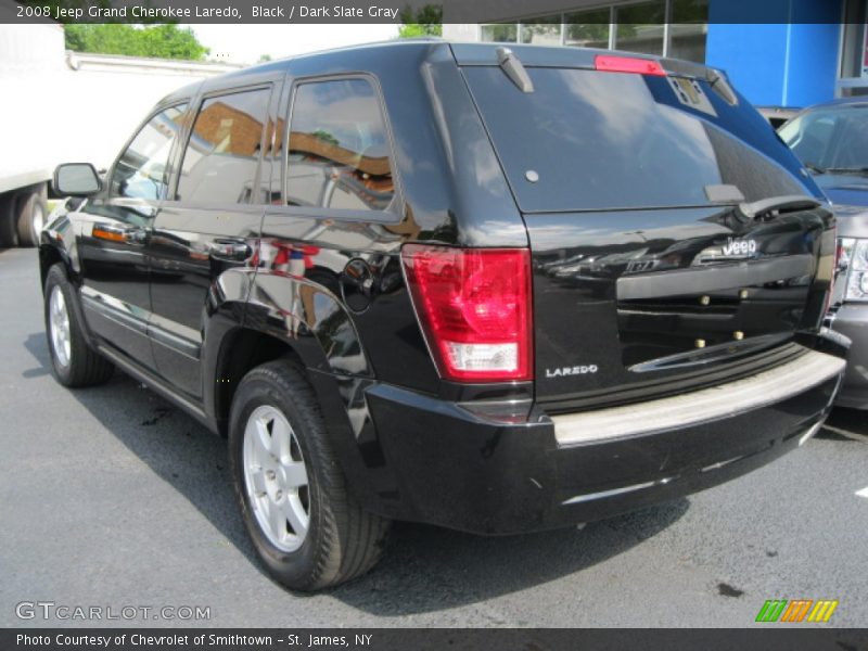 Black / Dark Slate Gray 2008 Jeep Grand Cherokee Laredo