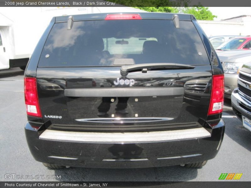 Black / Dark Slate Gray 2008 Jeep Grand Cherokee Laredo