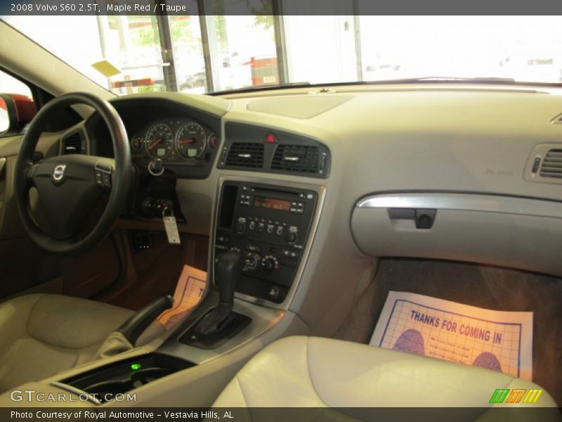 Maple Red / Taupe 2008 Volvo S60 2.5T