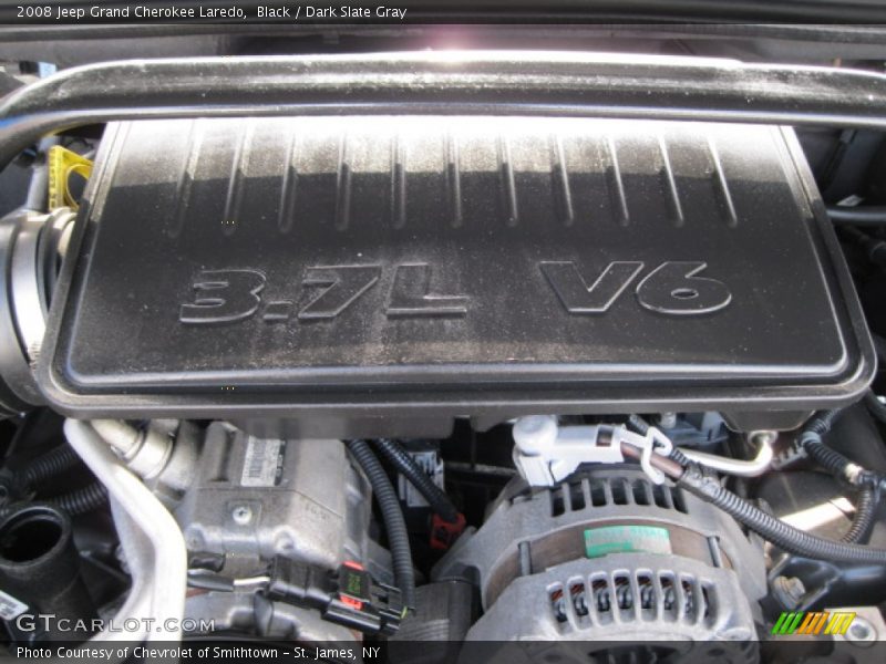 Black / Dark Slate Gray 2008 Jeep Grand Cherokee Laredo