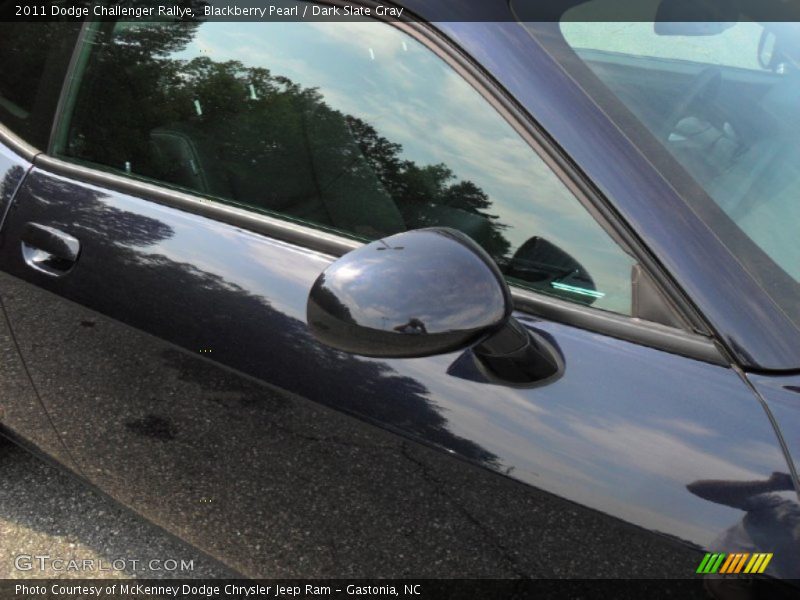 Blackberry Pearl / Dark Slate Gray 2011 Dodge Challenger Rallye
