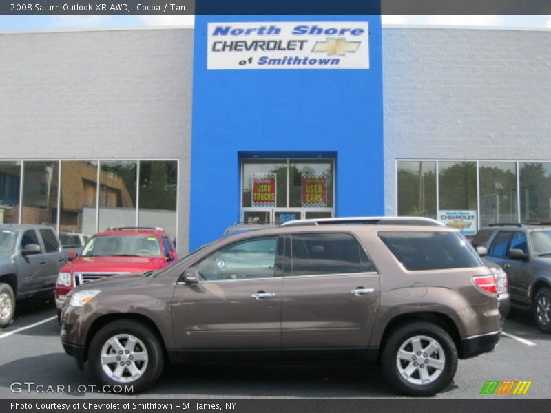 Cocoa / Tan 2008 Saturn Outlook XR AWD