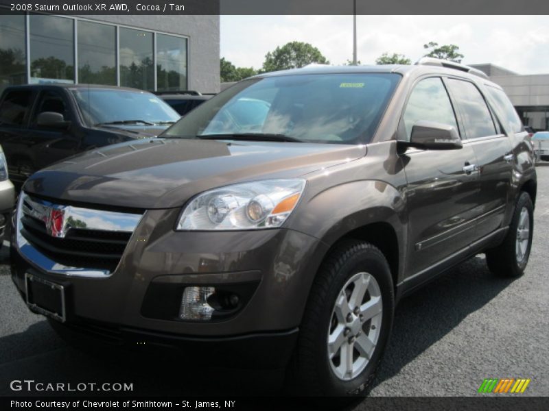 Cocoa / Tan 2008 Saturn Outlook XR AWD