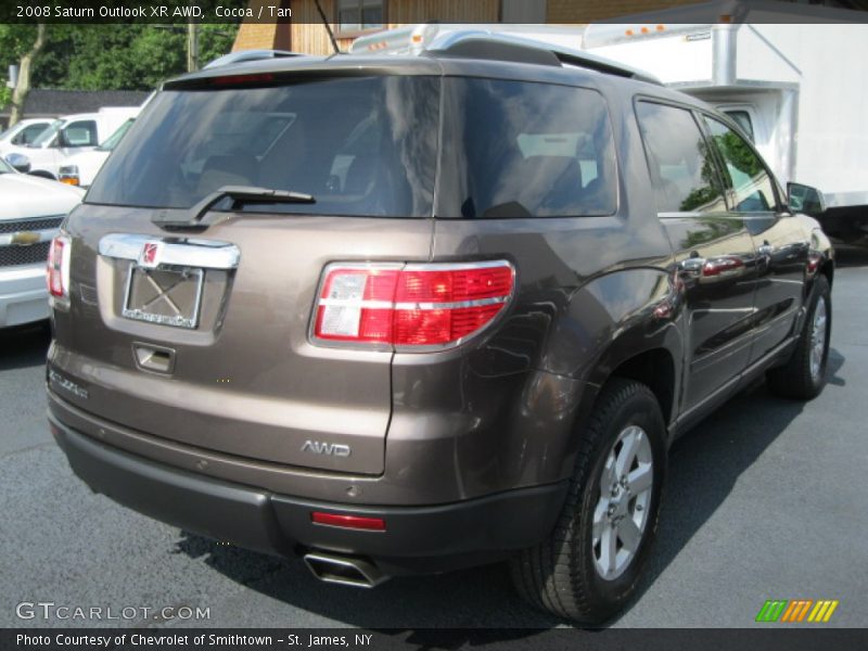 Cocoa / Tan 2008 Saturn Outlook XR AWD