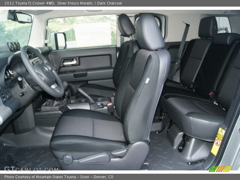 Silver Fresco Metallic / Dark Charcoal 2011 Toyota FJ Cruiser 4WD