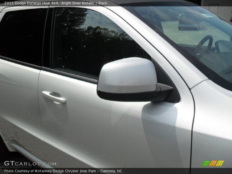 Bright Silver Metallic / Black 2011 Dodge Durango Heat 4x4