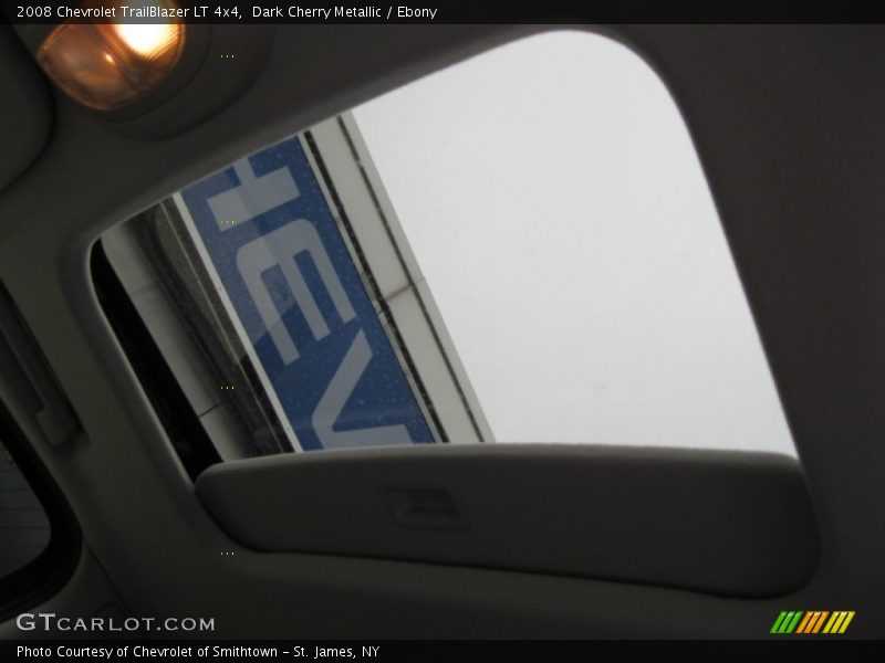 Dark Cherry Metallic / Ebony 2008 Chevrolet TrailBlazer LT 4x4