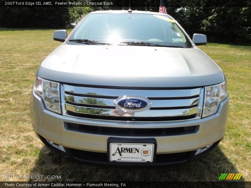 Pewter Metallic / Charcoal Black 2007 Ford Edge SEL AWD