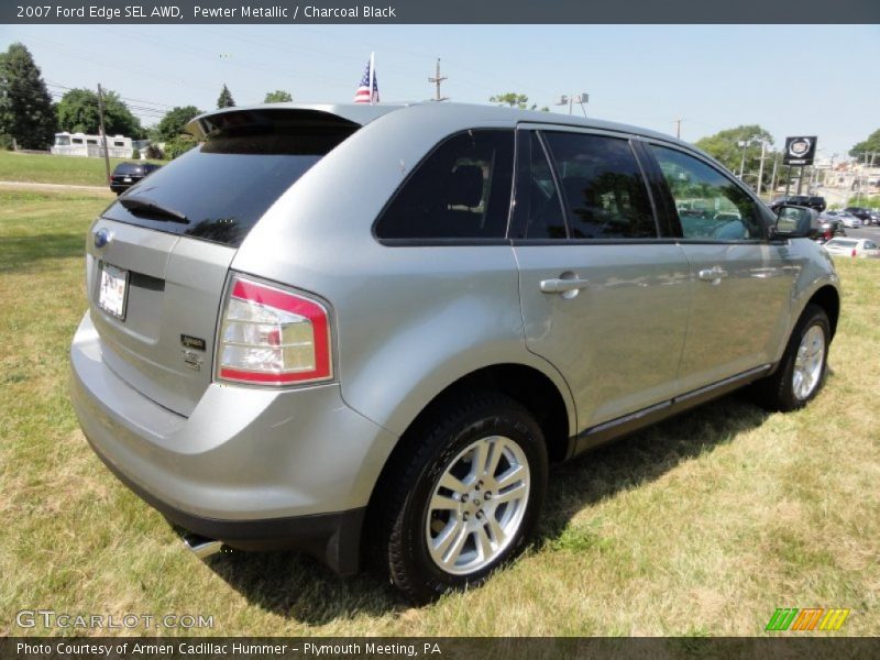 Pewter Metallic / Charcoal Black 2007 Ford Edge SEL AWD