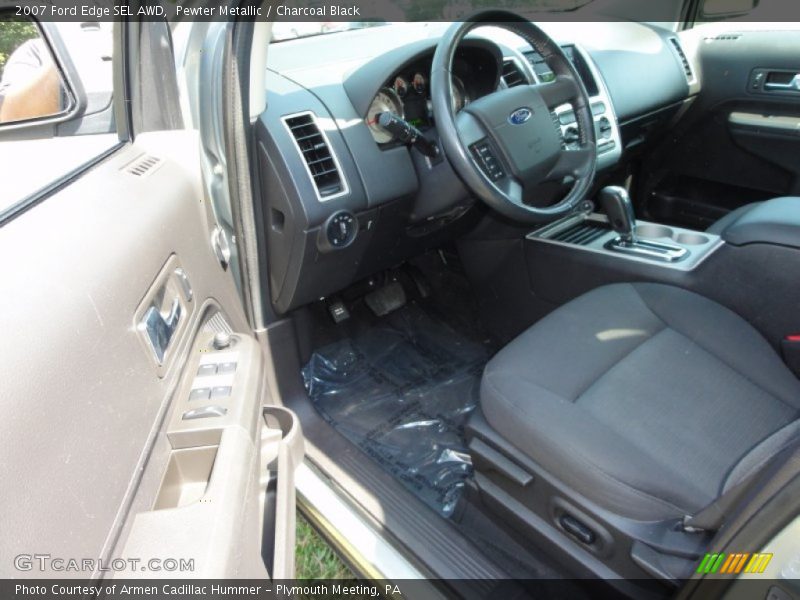 Pewter Metallic / Charcoal Black 2007 Ford Edge SEL AWD