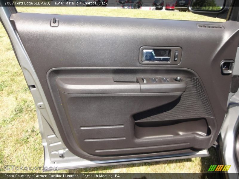 Pewter Metallic / Charcoal Black 2007 Ford Edge SEL AWD
