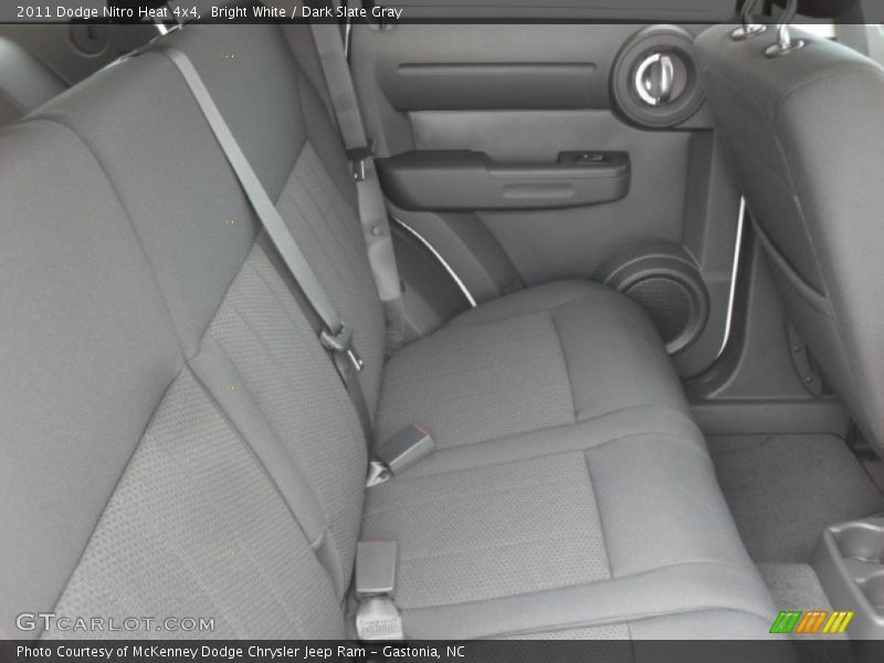 Bright White / Dark Slate Gray 2011 Dodge Nitro Heat 4x4