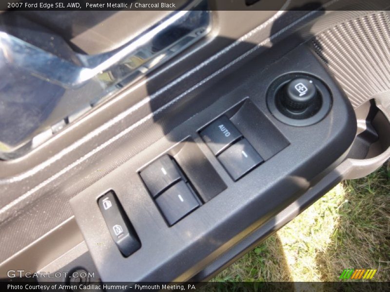 Pewter Metallic / Charcoal Black 2007 Ford Edge SEL AWD
