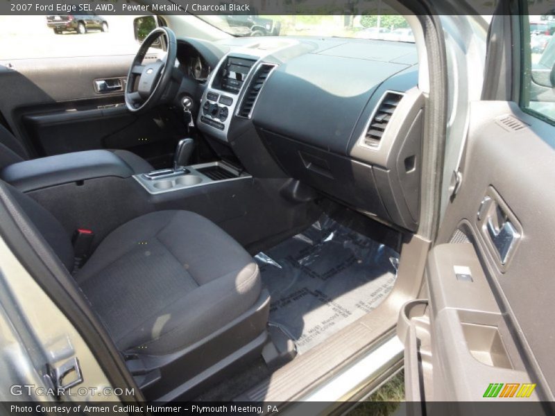 Pewter Metallic / Charcoal Black 2007 Ford Edge SEL AWD