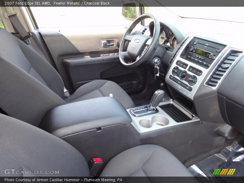 Pewter Metallic / Charcoal Black 2007 Ford Edge SEL AWD