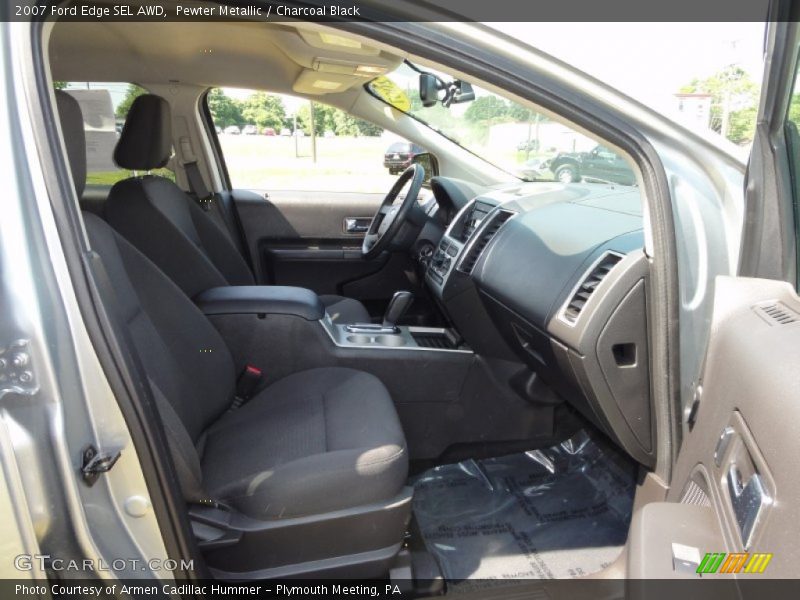 Pewter Metallic / Charcoal Black 2007 Ford Edge SEL AWD