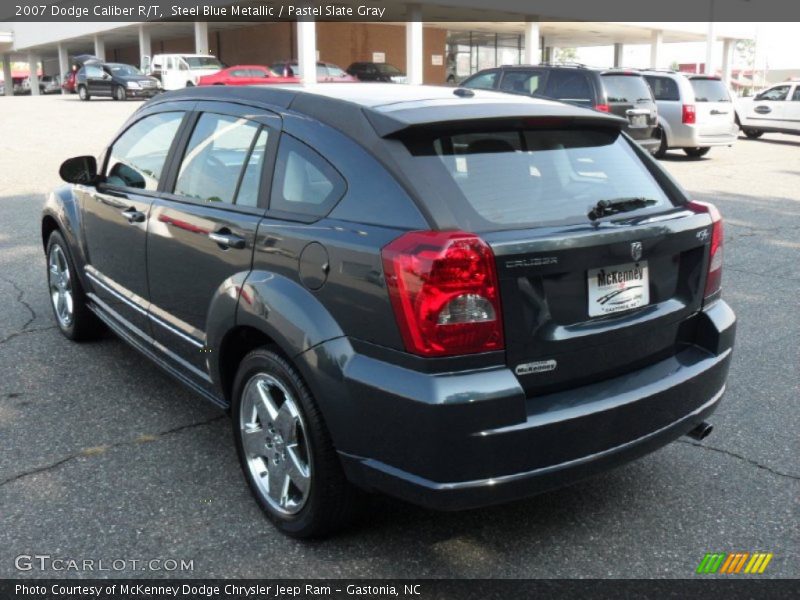 Steel Blue Metallic / Pastel Slate Gray 2007 Dodge Caliber R/T