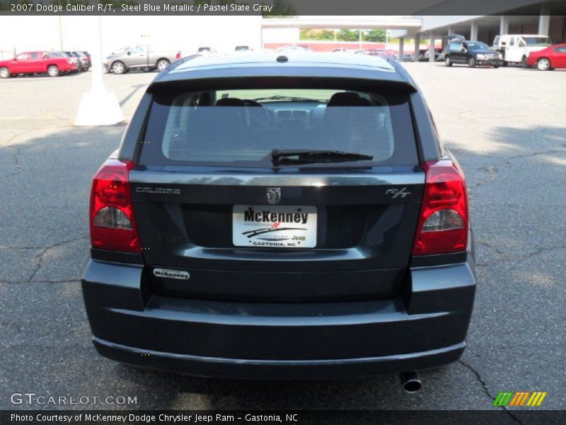 Steel Blue Metallic / Pastel Slate Gray 2007 Dodge Caliber R/T