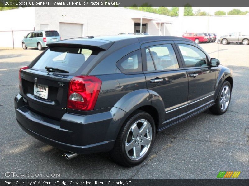 Steel Blue Metallic / Pastel Slate Gray 2007 Dodge Caliber R/T