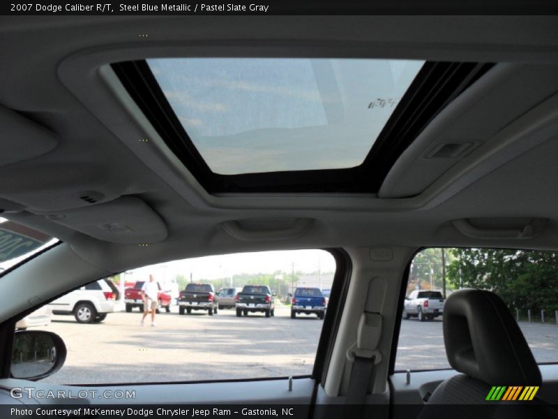 Steel Blue Metallic / Pastel Slate Gray 2007 Dodge Caliber R/T