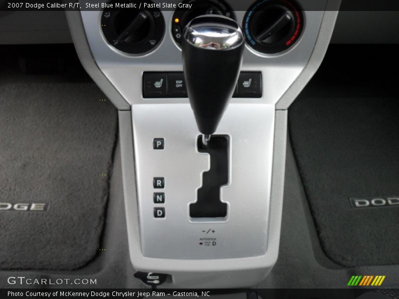 Steel Blue Metallic / Pastel Slate Gray 2007 Dodge Caliber R/T