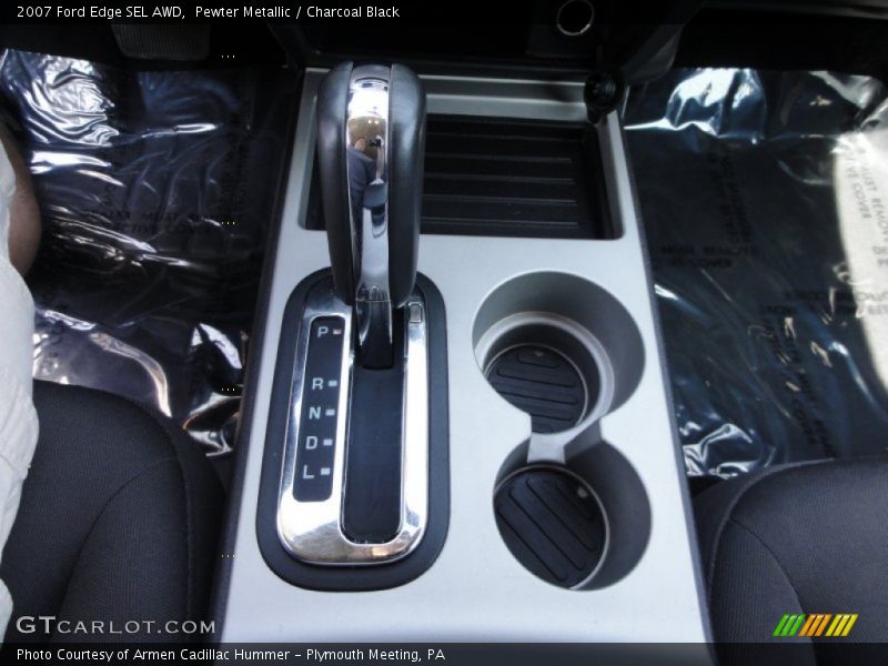 Pewter Metallic / Charcoal Black 2007 Ford Edge SEL AWD