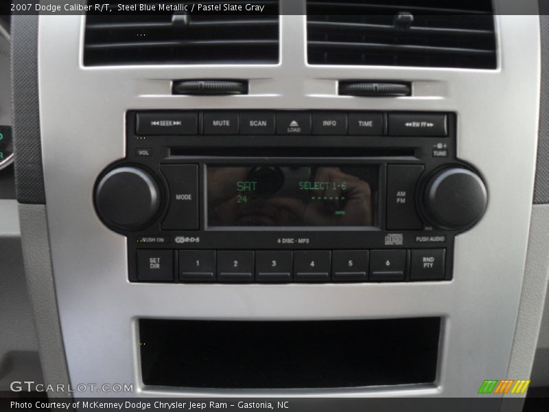 Steel Blue Metallic / Pastel Slate Gray 2007 Dodge Caliber R/T