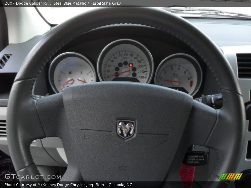 Steel Blue Metallic / Pastel Slate Gray 2007 Dodge Caliber R/T