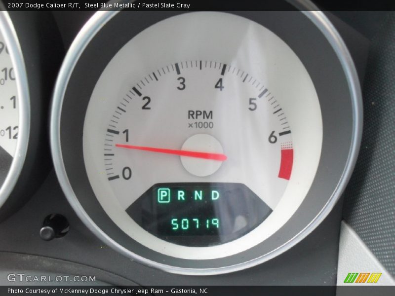 Steel Blue Metallic / Pastel Slate Gray 2007 Dodge Caliber R/T