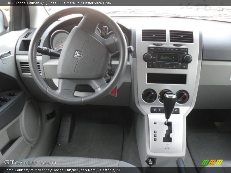 Steel Blue Metallic / Pastel Slate Gray 2007 Dodge Caliber R/T