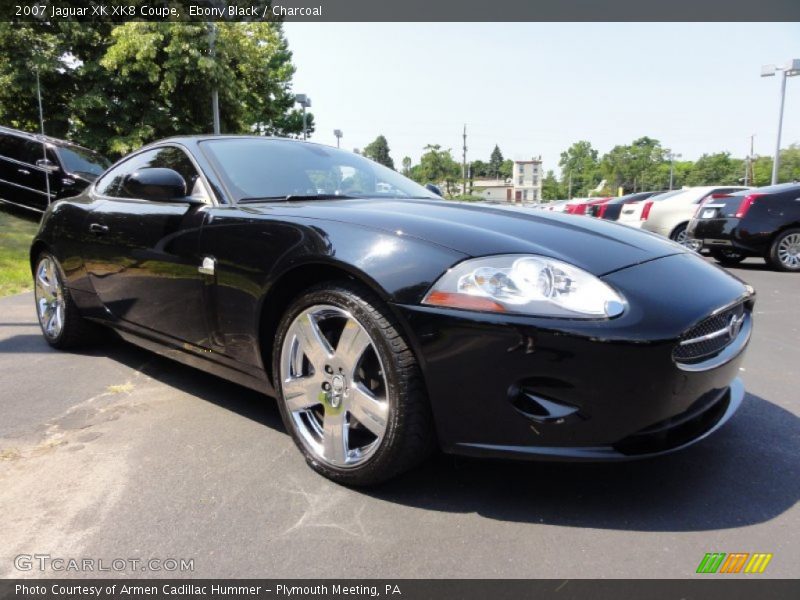 Front 3/4 View of 2007 XK XK8 Coupe