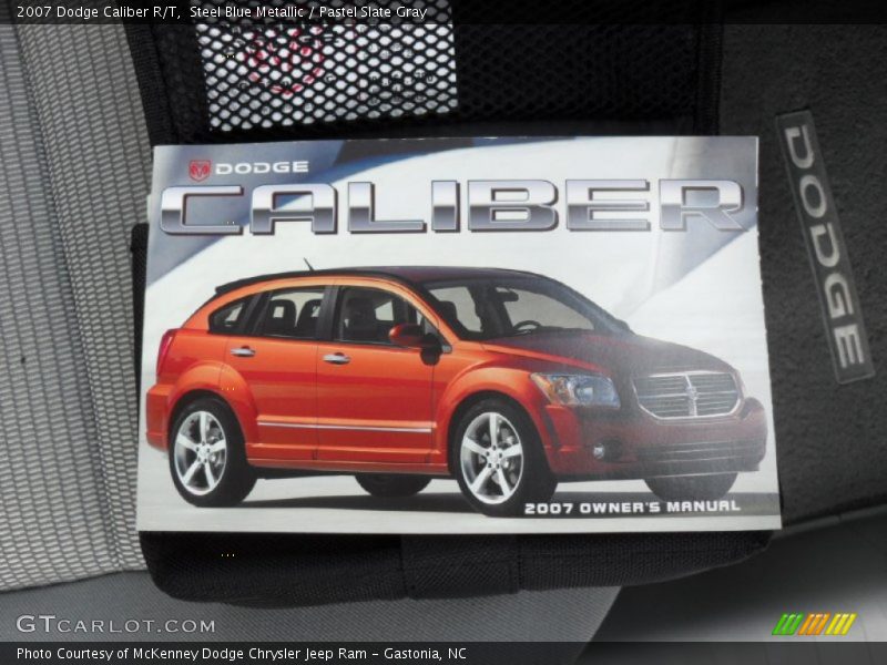 Steel Blue Metallic / Pastel Slate Gray 2007 Dodge Caliber R/T