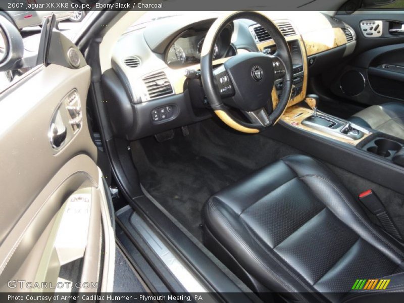  2007 XK XK8 Coupe Charcoal Interior