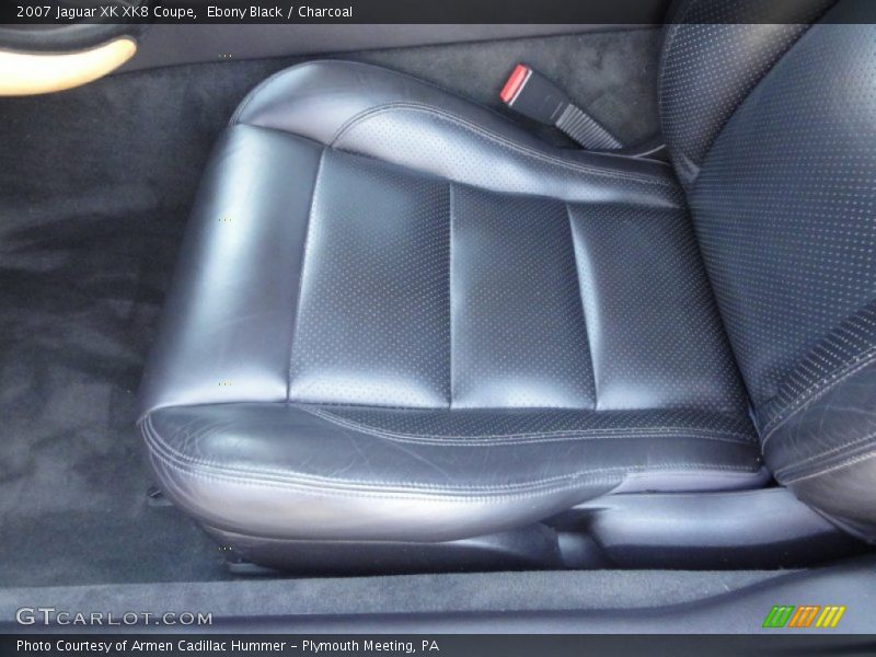 Ebony Black / Charcoal 2007 Jaguar XK XK8 Coupe