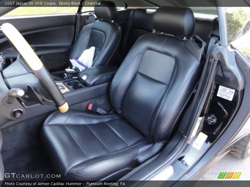  2007 XK XK8 Coupe Charcoal Interior