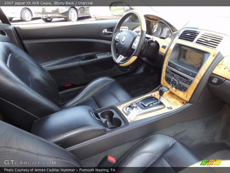  2007 XK XK8 Coupe Charcoal Interior